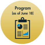 Program [as of June 18]